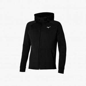 Mizuno ATHLETIC SWEAT JACKET Nere | IT_MZN95104