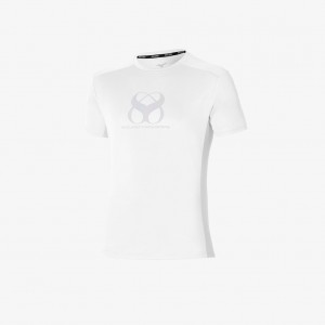 Mizuno MIZUNO TWO LOOPS 8 TEE Bianche | IT_MZN11563