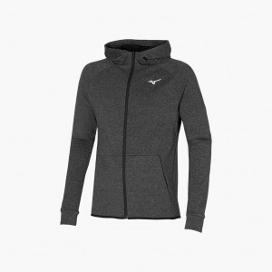 Mizuno RB SWEAT HOODY Grigie Scuro | IT_MZN38768